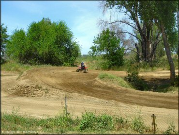 Honda CRF Trail Bike at Riverfront MX Park Track