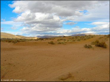 Scenic view at Sunridge Track OHV Area