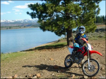 Honda CRF Off-Road Bike at Boca Reservoir Trail