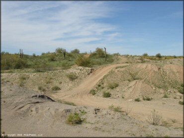 Example of terrain at Sun Valley Pit Trail