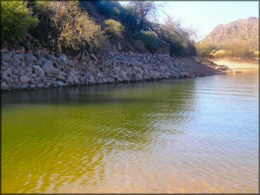 Scenic view at Bartlett Lake Recreation Area Trail