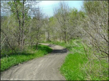 Example of terrain at Lone Star MX OHV Area