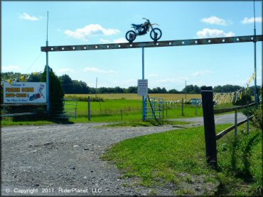 RV Trailer Staging Area and Camping at Frozen Ocean Motorsports Complex Track