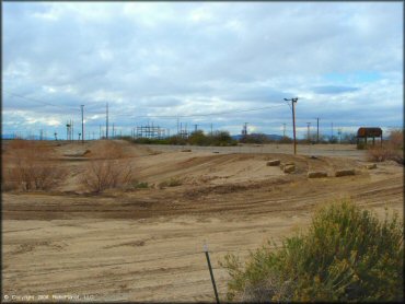 Some terrain at Ocotillo Raceway Track