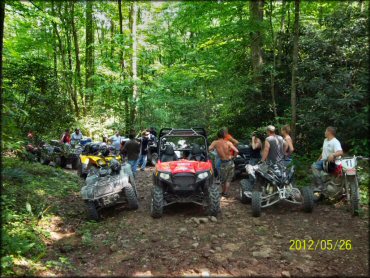 Motorcycle at Wilderness Trail Offroad Park