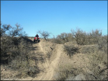 OHV at Hayfield Draw OHV Area Trail