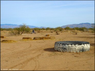 Off-Road Bike at M.C. Motorsports Park Track