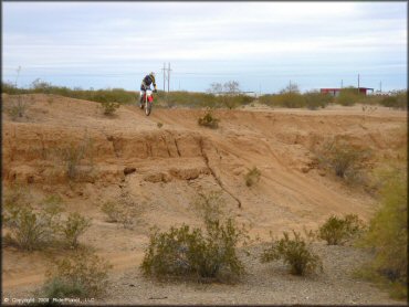 Honda CRF Off-Road Bike at Pinal Airpark Trail