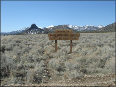 RV Trailer Staging Area and Camping at Ward Charcoal Ovens State Historic Park Trail