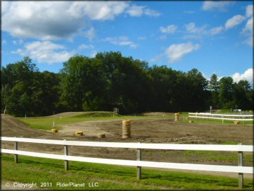 A trail at Winchester Speed Park Track