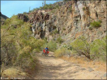 OHV at Log Corral Canyon Trail