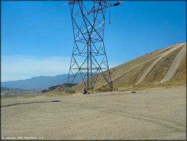 Honda CRF Motorcycle at Hungry Valley SVRA OHV Area