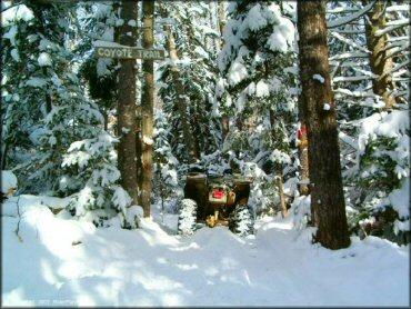 ATV at Katahdin Lodge Trail