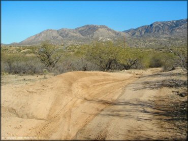 Example of terrain at Charouleau Gap Trail