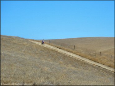 Honda CRF Dirtbike at Santa Clara County Motorcycle Park OHV Area