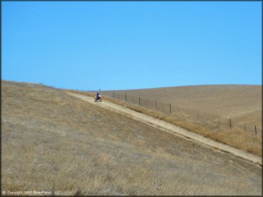 Honda CRF Dirt Bike at Santa Clara County Motorcycle Park OHV Area