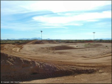 Example of terrain at Motogrande MX Track