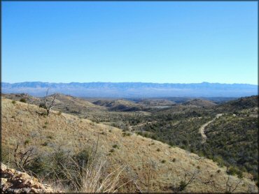 Scenery at Mt. Lemmon Control Road Trail