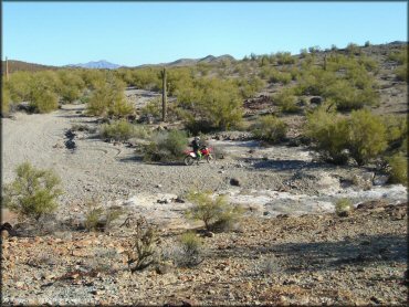 Honda CRF Off-Road Bike at Swansea Townsite Trail