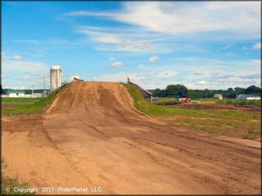 Example of terrain at Thornwood MX Track