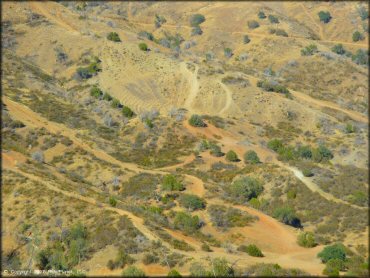 Scenic view of Frank Raines OHV Park Trail