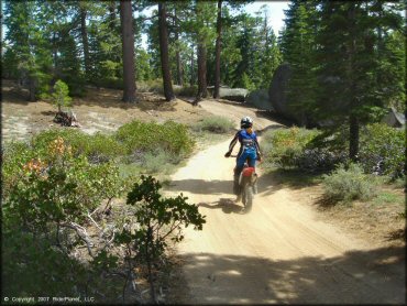 Honda CRF Dirt Bike at Twin Peaks And Sand Pit Trail