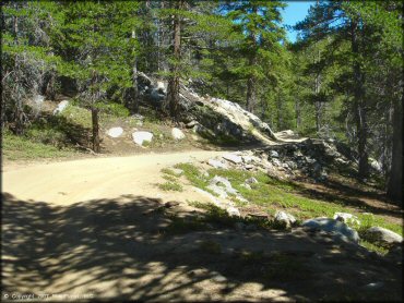 Terrain example at South Camp Peak Loop Trail