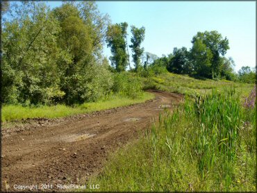 A trail at Savannah MX Park Track