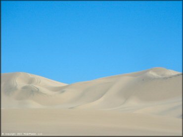 Scenic view at Dumont Dunes OHV Area