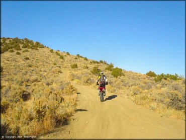 Honda CRF Motorcycle at Stead MX OHV Area