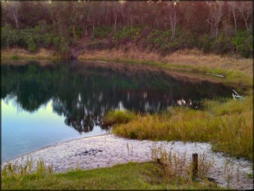 Blue Sink pond at Big Scrub.