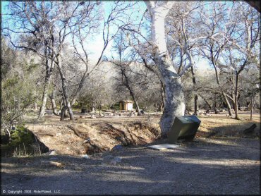 Some amenities at Mt. Lemmon Control Road Trail