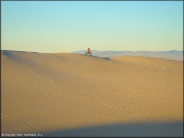 Honda CRF Off-Road Bike at Rasor OHV Area