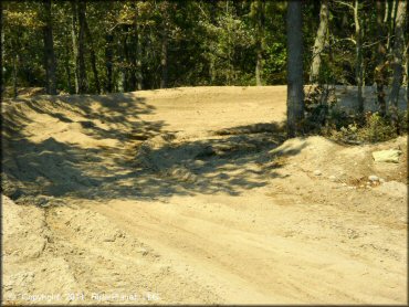 Example of terrain at Diamond MX Track