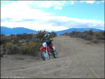 Honda CRF Off-Road Bike at Prison Hill Recreation Area Trail