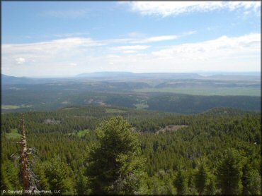 Scenic view at Crane Mountain OHV Trail