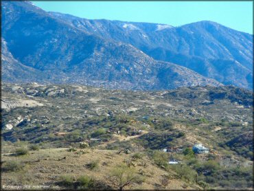Scenic view of Charouleau Gap Trail