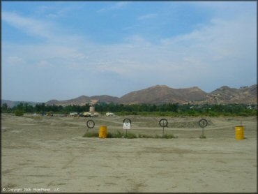 Terrain example at Lake Elsinore Motocross Park Track