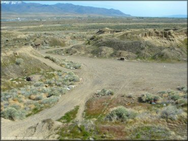 Terrain example at Jungo Pits Trail