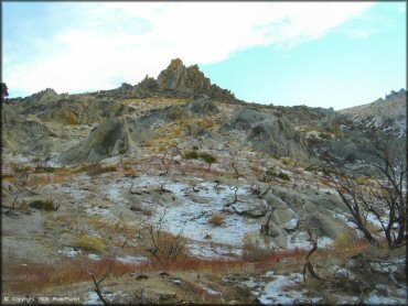 Scenic view of King's & Voltaire Canyons Trail
