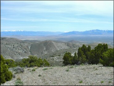 Scenic view of Blue Mountain Trail