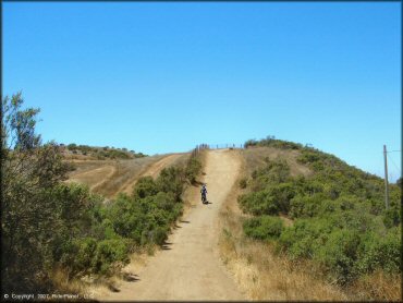 Honda CRF Dirt Bike at Santa Clara County Motorcycle Park OHV Area