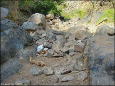 Terrain example at Log Corral Canyon Trail