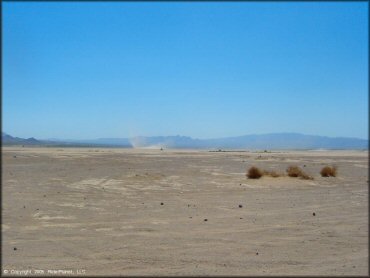 OHV at Eldorado Dry Lake Bed Riding Area