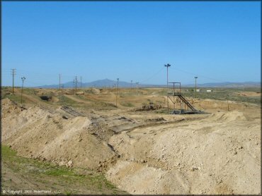 Scenic view at Carlin MX Track