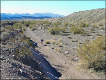 Honda CRF Dirtbike at Standard Wash Trail