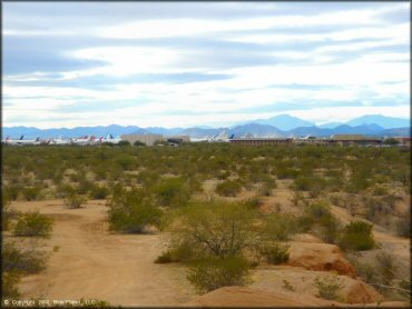 Scenery from Pinal Airpark Trail