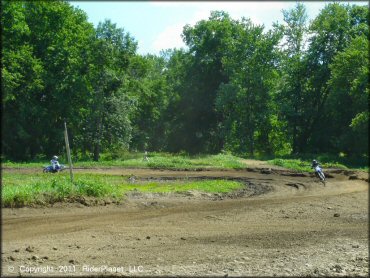 Yamaha YZ Off-Road Bike at Connecticut River MX Track