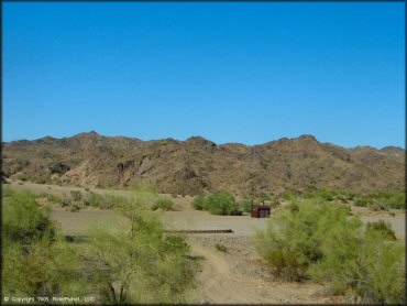 Scenic view of Copper Basin Dunes OHV Area