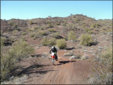 Honda CRF Trail Bike at Standard Wash Trail